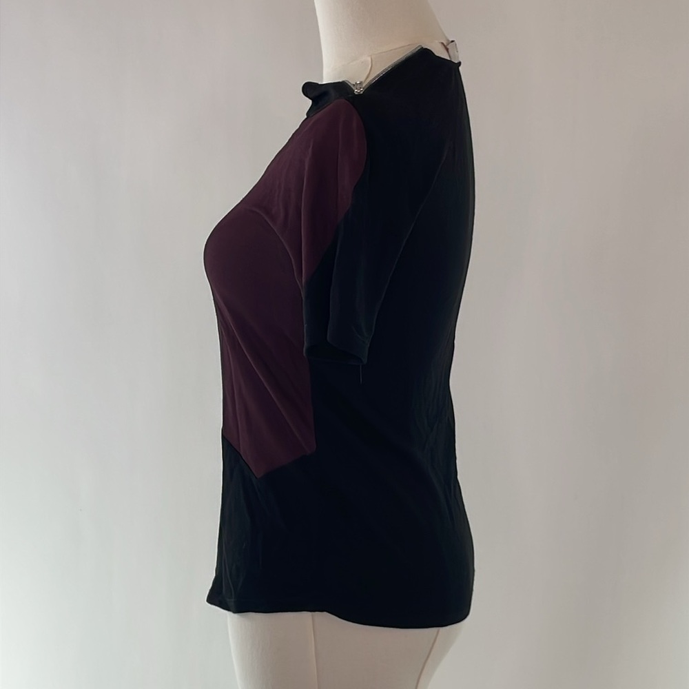 Tory Burch Colorblock Knit Top, 0 - Picture 7 of 12